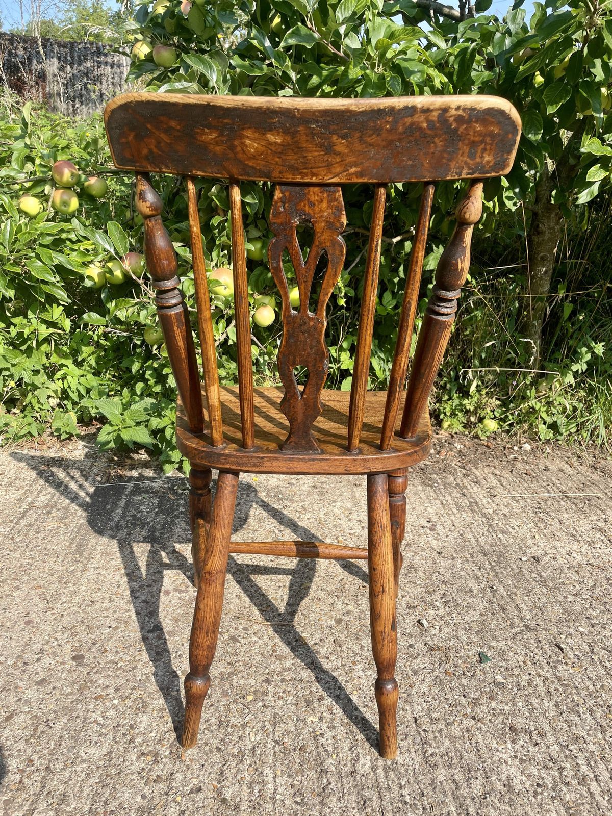 Antique Thames Farmhouse Country Kitchen Chair photo vinterior