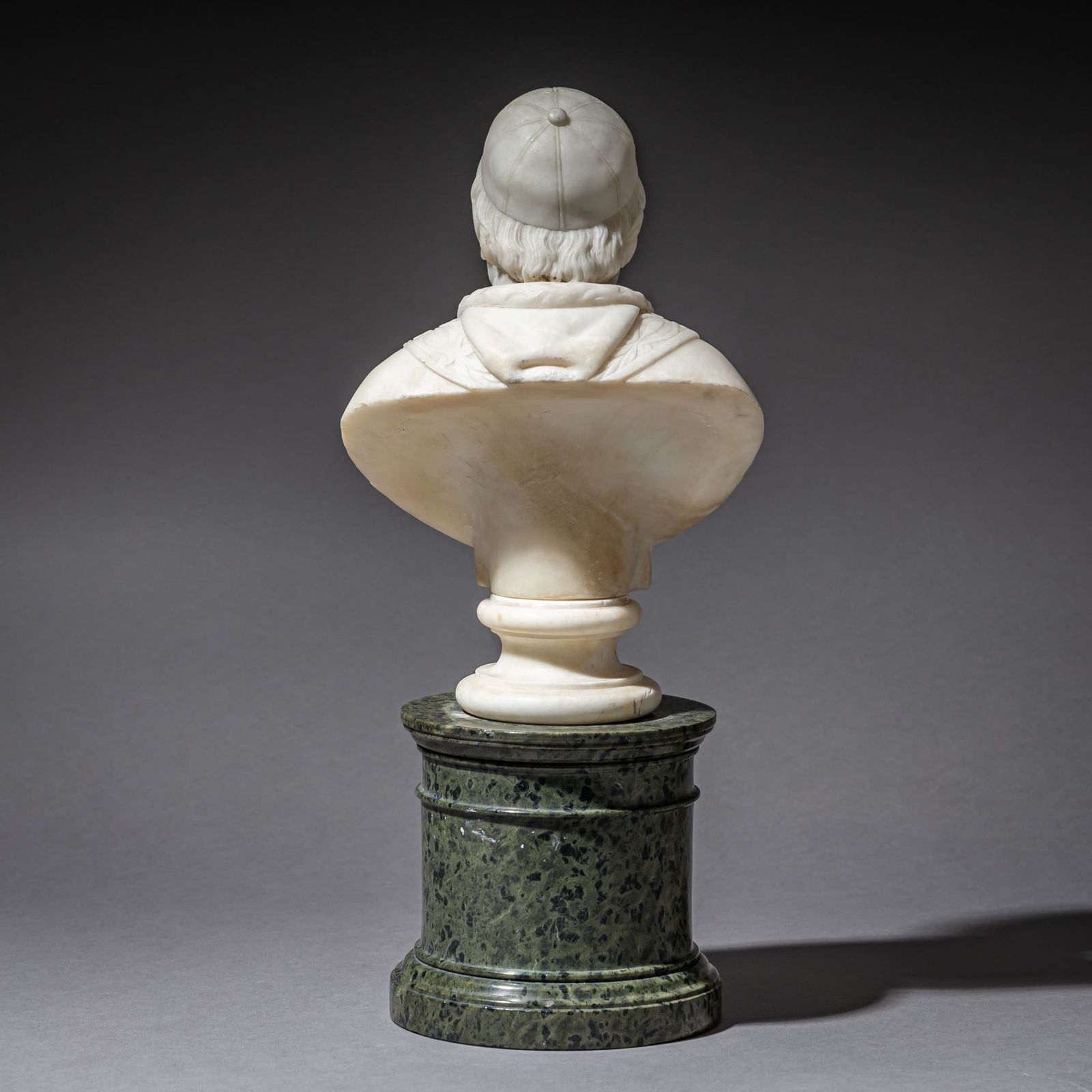 Marble Bust Of Pope Pius Ix On A Serpentine Base, Rome, Circa 1846/47 photo for sale
