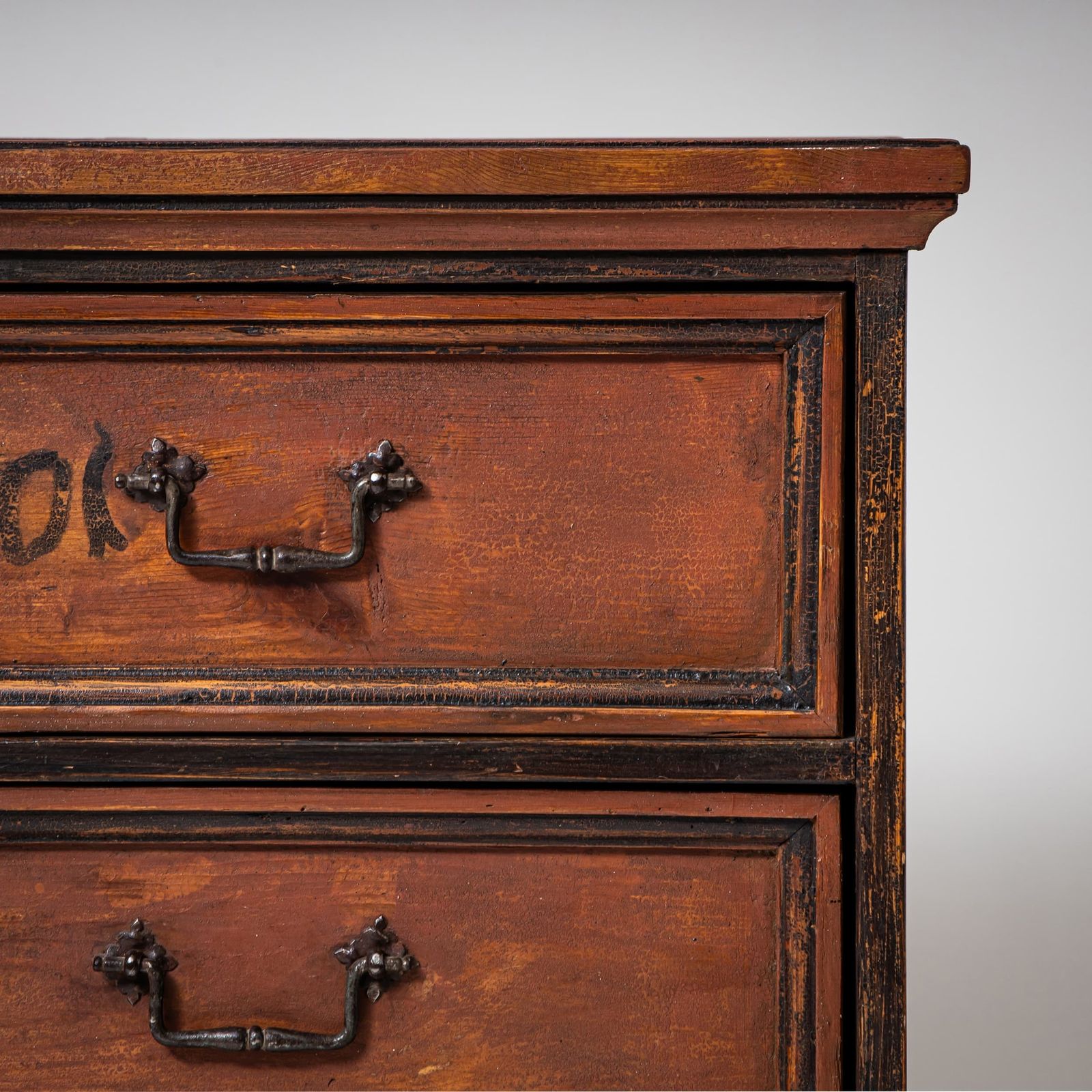Four Drawer Chest, Late 18th Century, Germany photo vintage