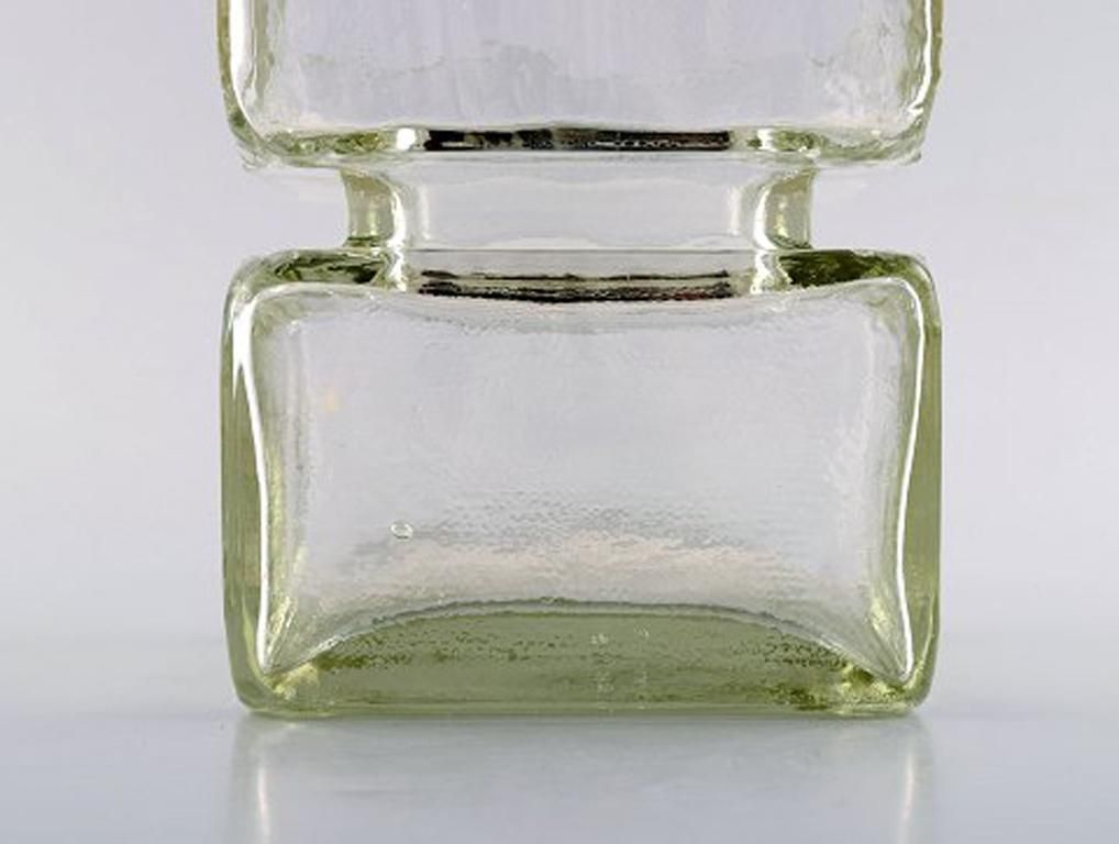Helena Tynell For Riihimäen Lasi Oy. 3 Vases In Mouth Blown Art Glass photo 467.0