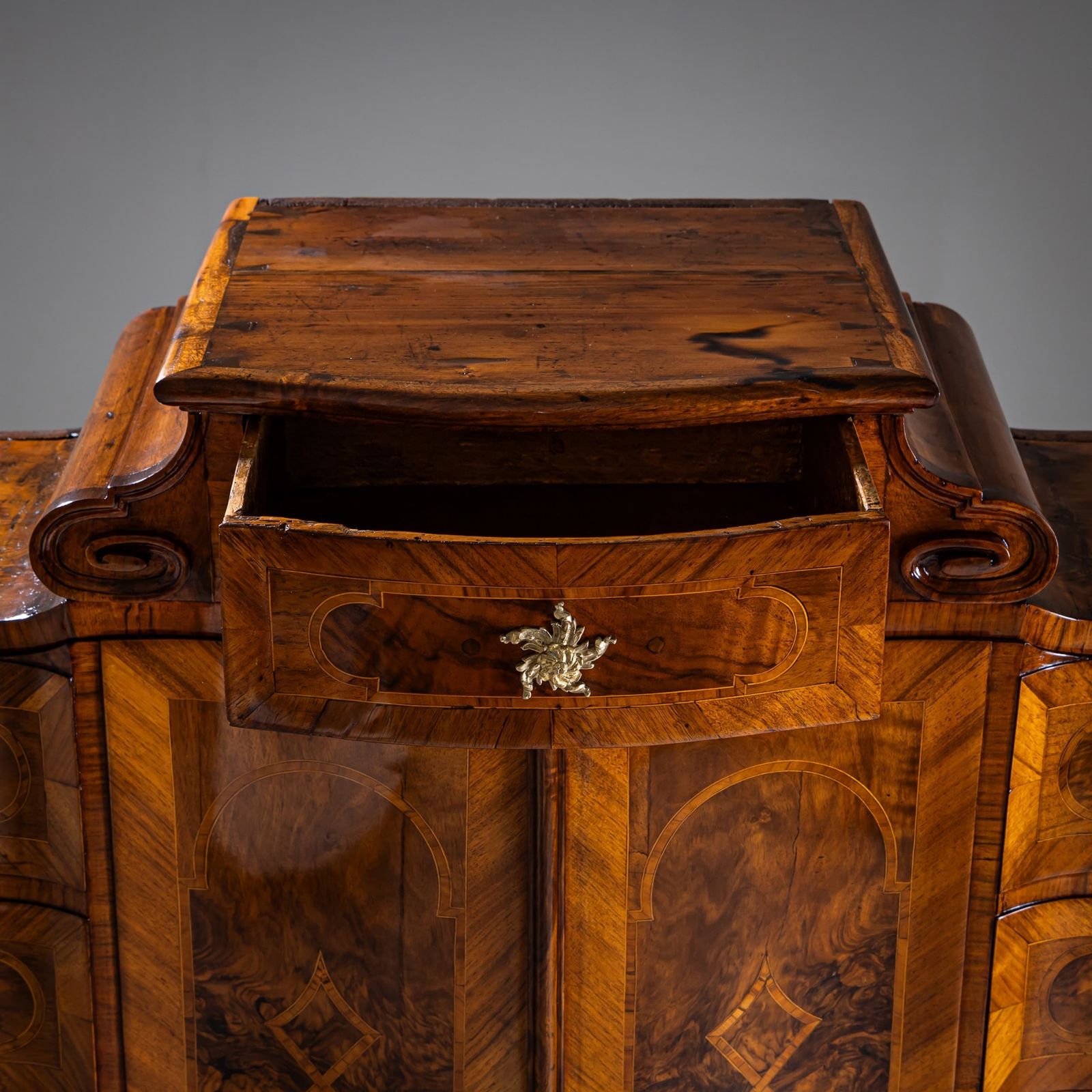 photo buy Baroque Trompe L’œil Cabinet, Southern Germany, Mid 18th Century
