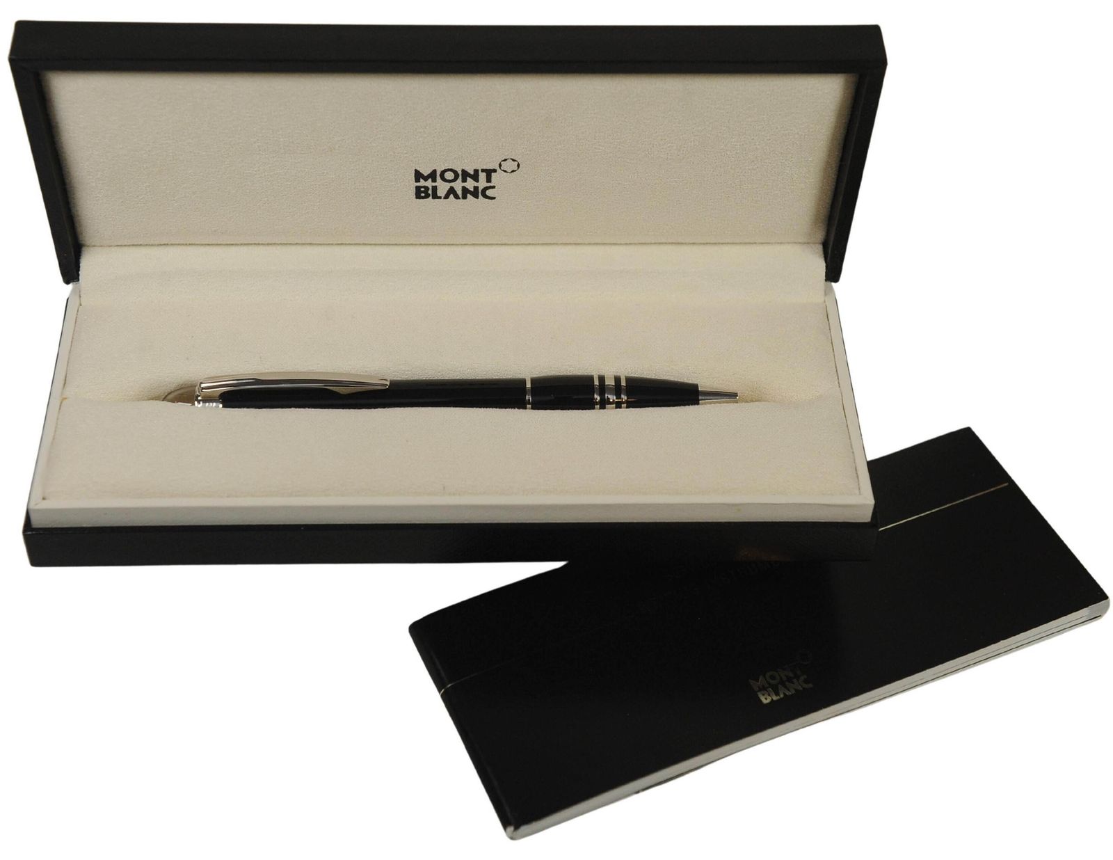 Montblanc Starwalker Black Resin Ballpoint Pen With Original Box & Papers 2005 photo Home Decor