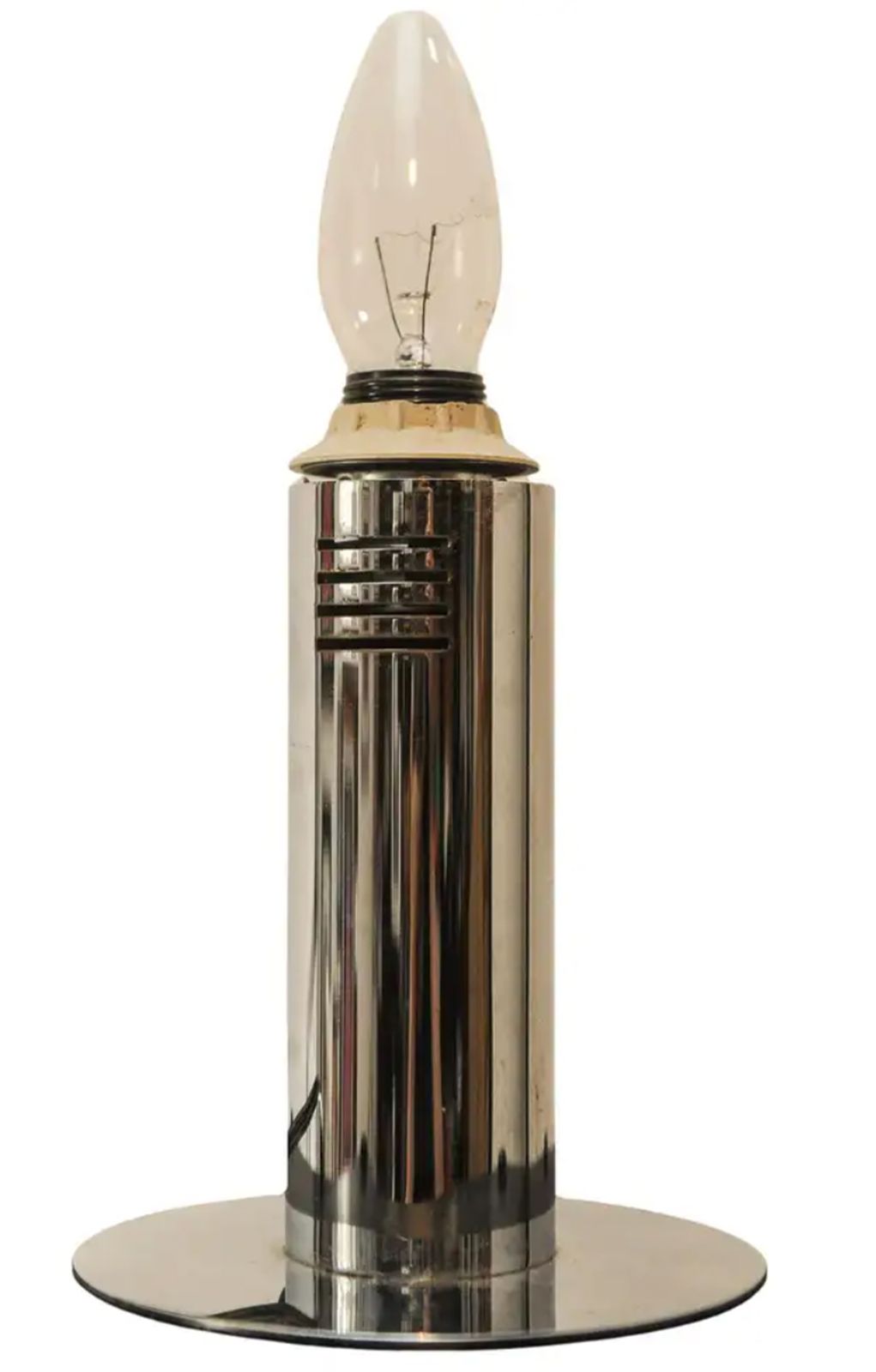 Targetti Sankey Chrome Italian Modern Table Lamp With Exquisite Woven Twine Globular Shade, Made In Italy, 1970's photo Lighting