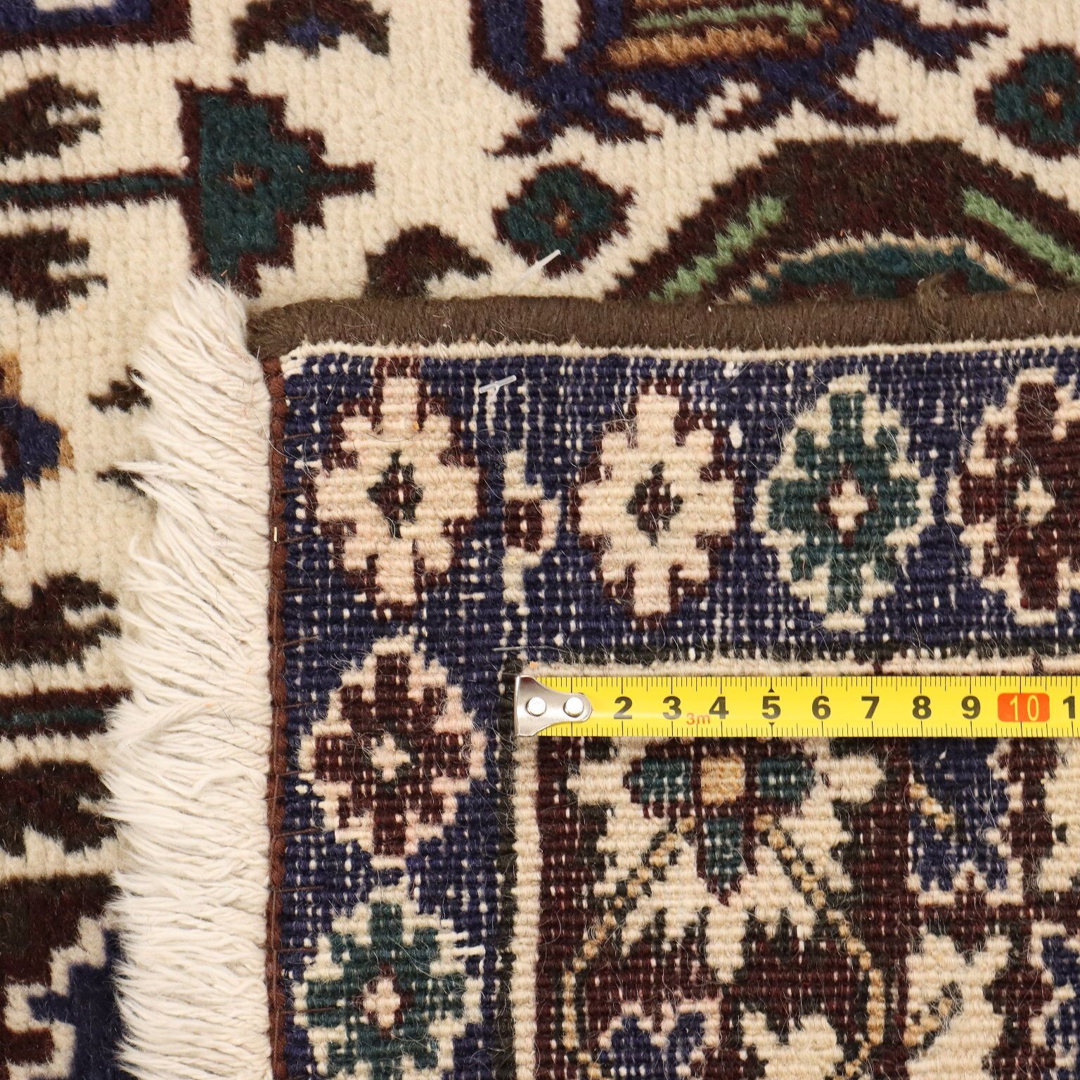Antique Asian Carpet Wool Thin Knot 79 X 53 In photo buy