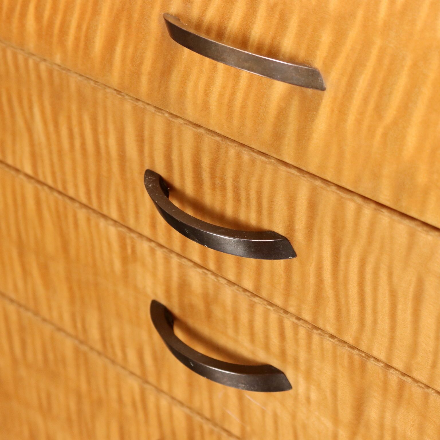 Saporiti Bauletto Cabinet Design Giovanni Offredi Burl Veneer 1970s photo buy