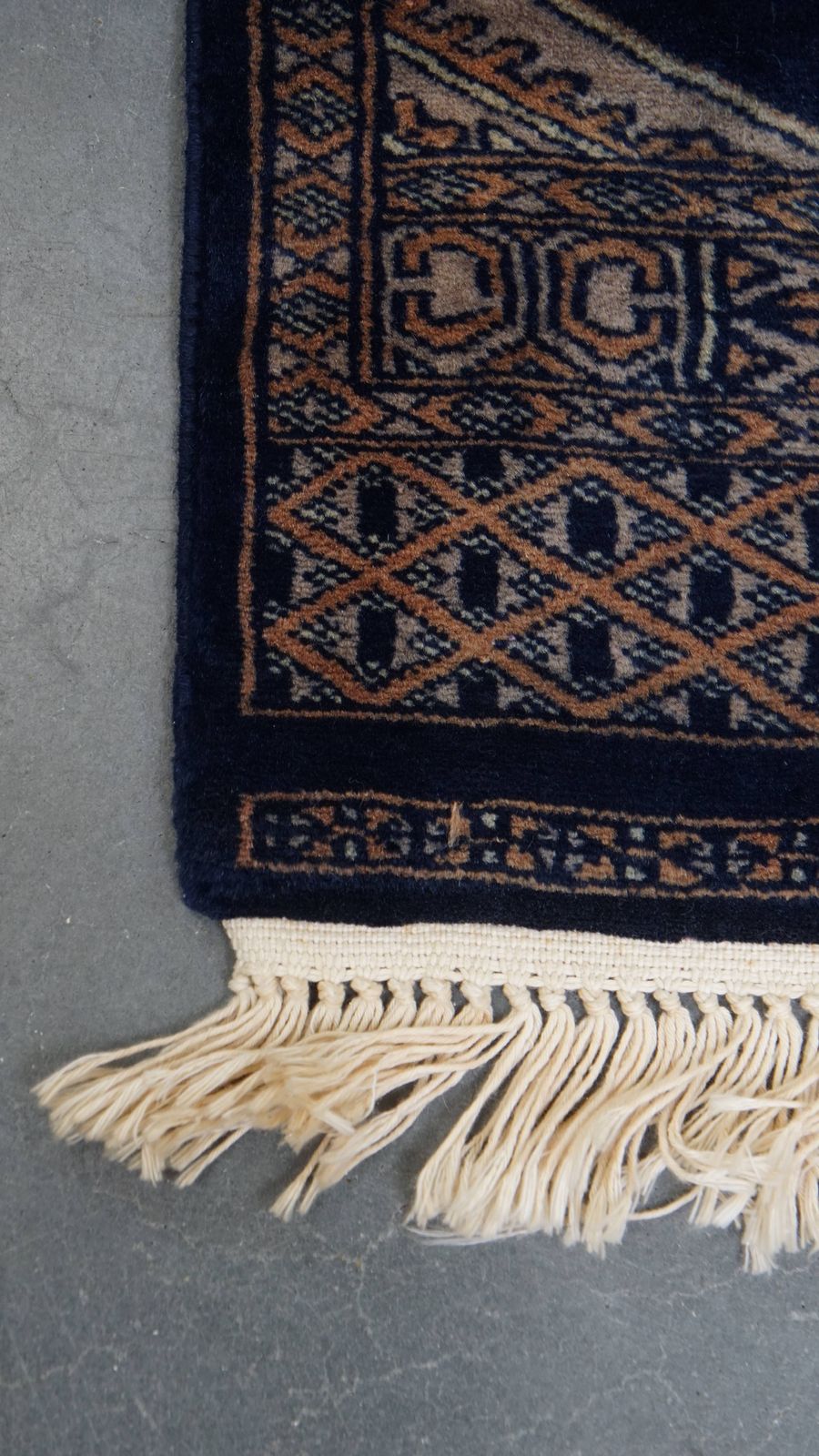 Subtle, Soft And Graceful Runner/Rug In Oriental Style In Mainly Blue Tones 148x40cm photo for sale