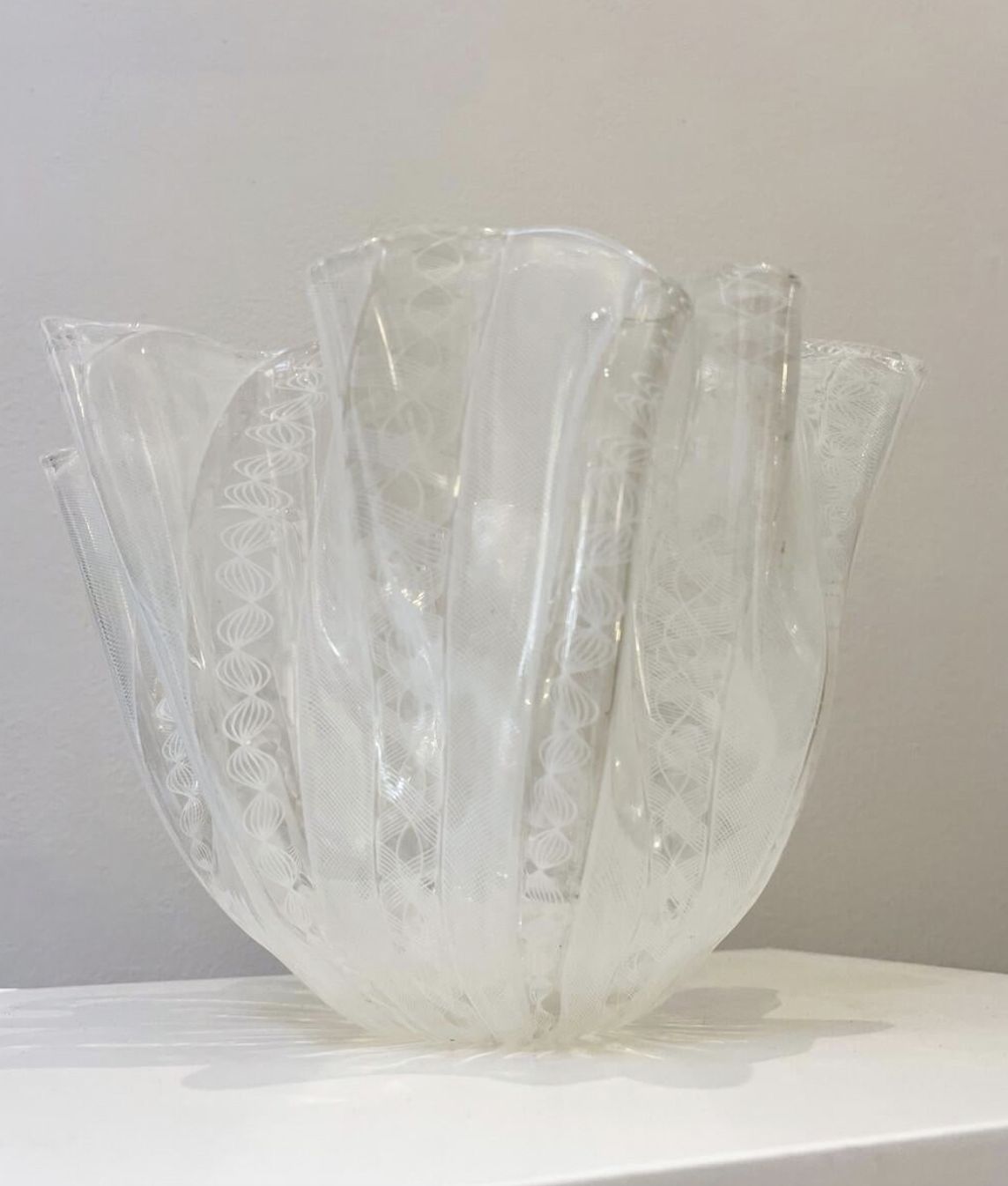 Vase “Fazzoletto Zanfirico” By Fulvio Bianconi For Venini, Italy, 1950s photo 2380.0