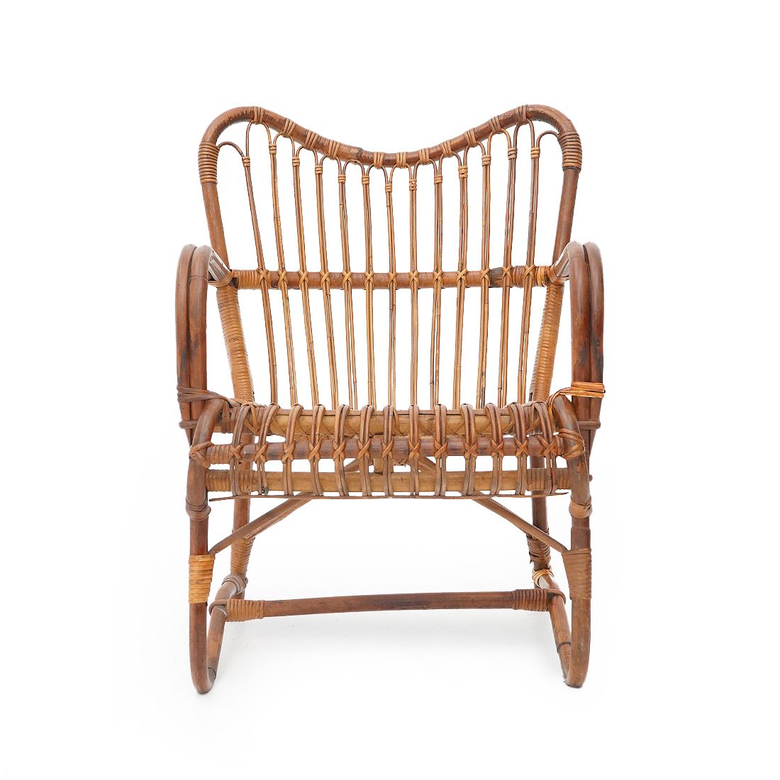 Armchair In Rattan, 1950s photo furniture