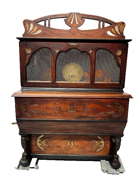 Art Nouveau Mechanical Piano "Maison Baileuil In Lille XX Century