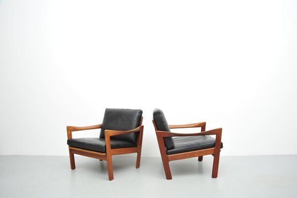 Easy Chairs By Illum Wikkelsø For Niels Eilersen, 1950s, Set Of 2 photo Furniture