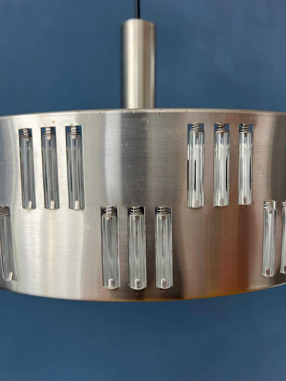 Mid Century Ufo Hanglamp Met Kristalglas photo buy