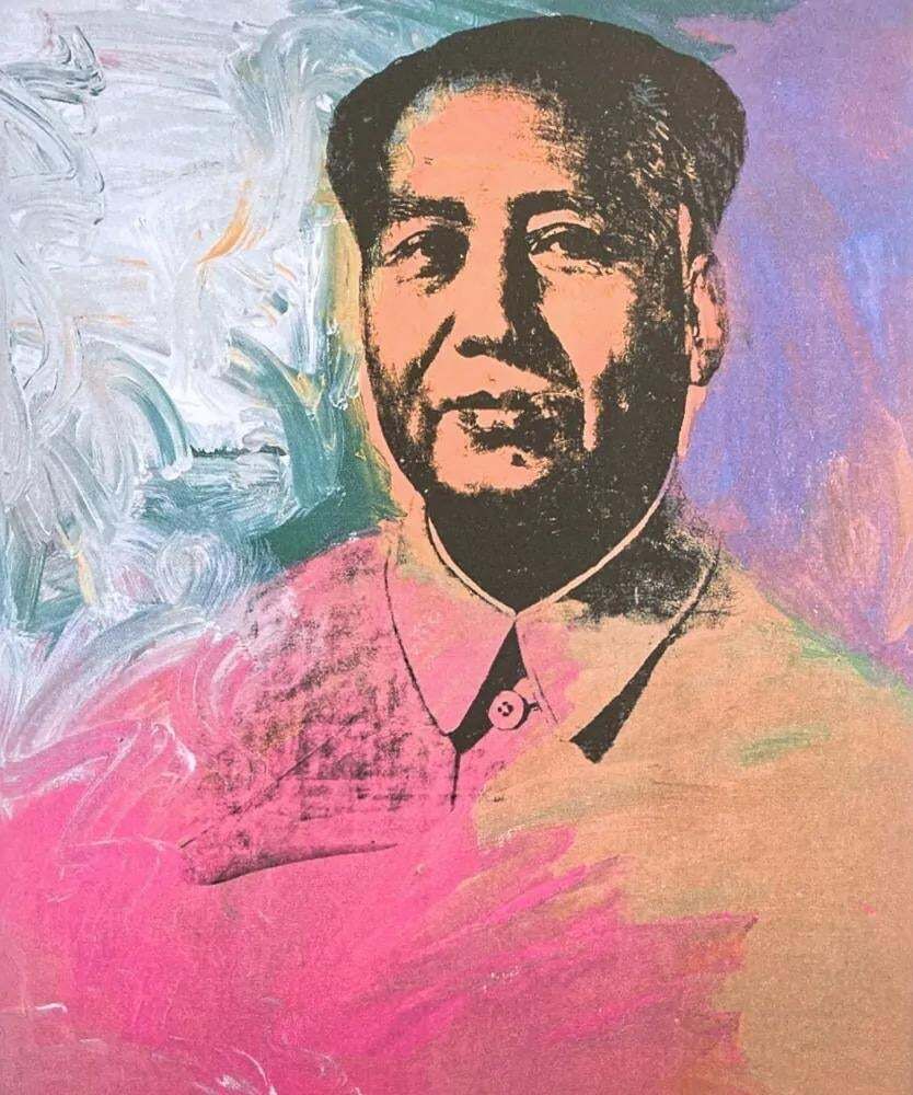 After Andy Warhol, Mao Zedong, 1980s, Lithograph photo furniture