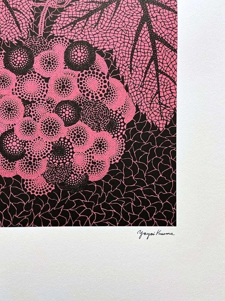 Yayoi Kusama, Grapes, Lithograph, 1980s photo for sale