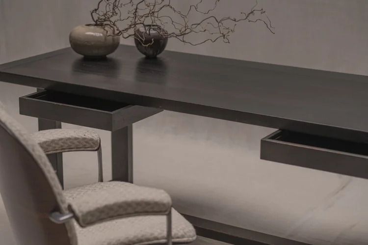 Modernist Desk By J. Batenburg For M.I 1969 photo vinterior