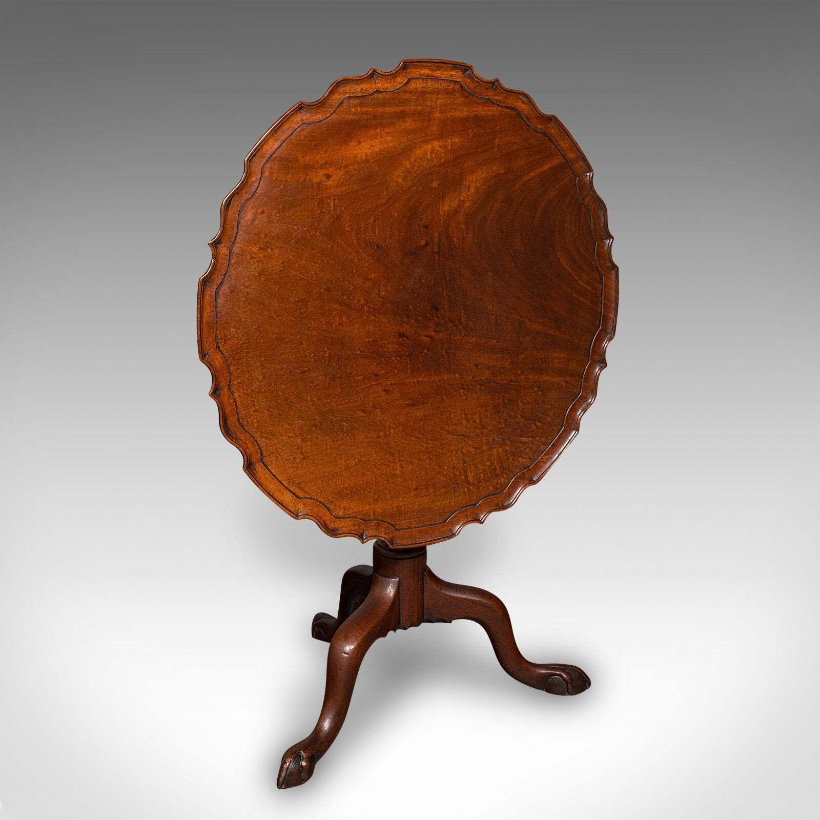Antique Silver Display Table, English, Tilt Top, Occasional, Reception, Georgian photo furniture