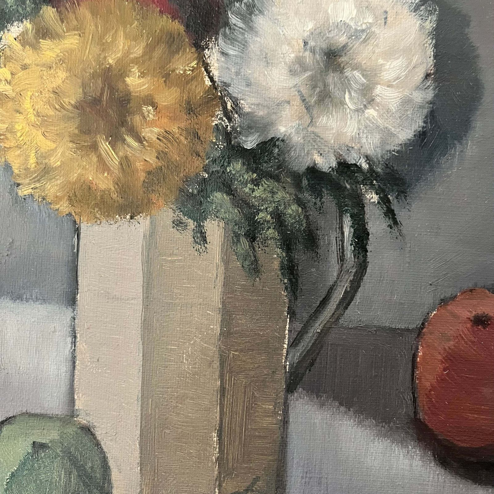 Still Life   Original Scandinavian Oil Painting. photo for sale