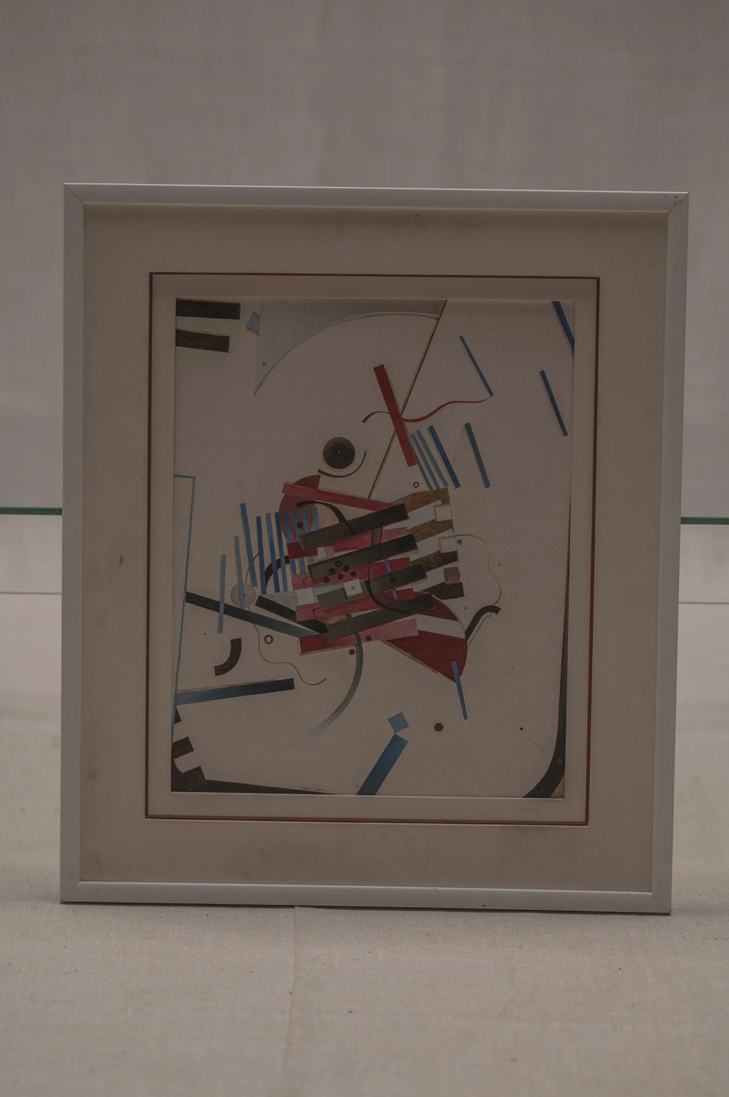 Abstract Painting By G. Laloux, 20th Century photo for sale