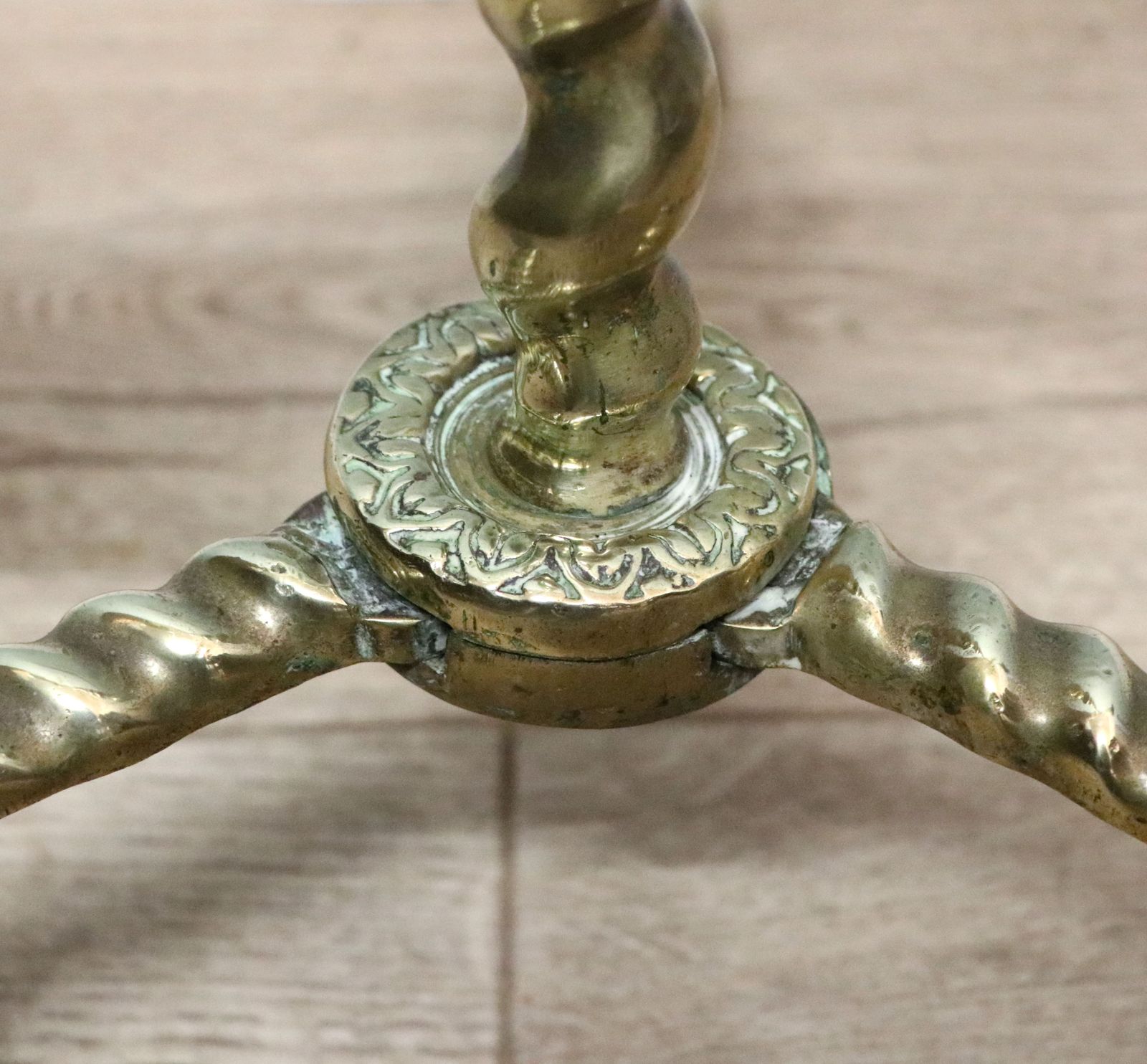photo buy Fireside Beauty! A Lovely Set Of Victorian Brass Fire Tools.