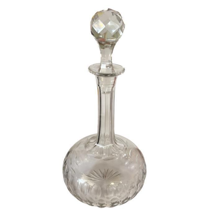 Pair Of 19th Century Onion Form Decanters photo furniture