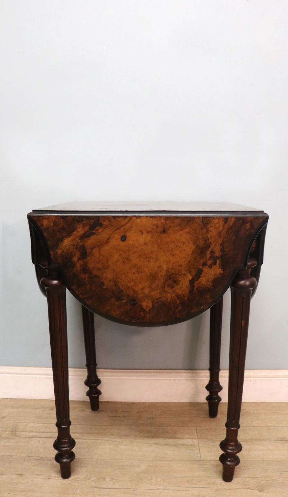 Victorian Style! A Lovely Late 19th Century Walnut Occasional Table. photo furniture