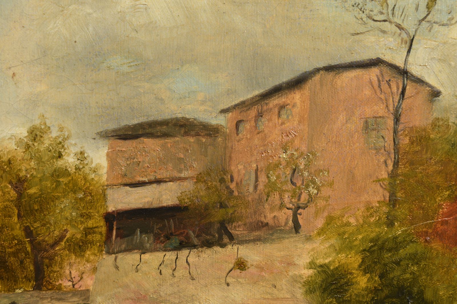 photo vinterior L. Guérard, Village In The Beaujolais (1889)