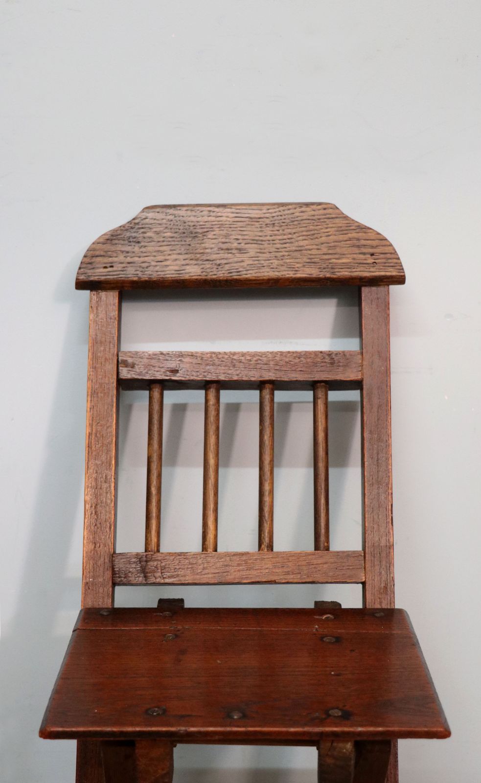 A Lovely Folding Victorian Child's Chair. photo furniture
