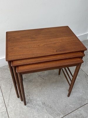Kaj Winding Nest Of Tables For Poul Jeppesen