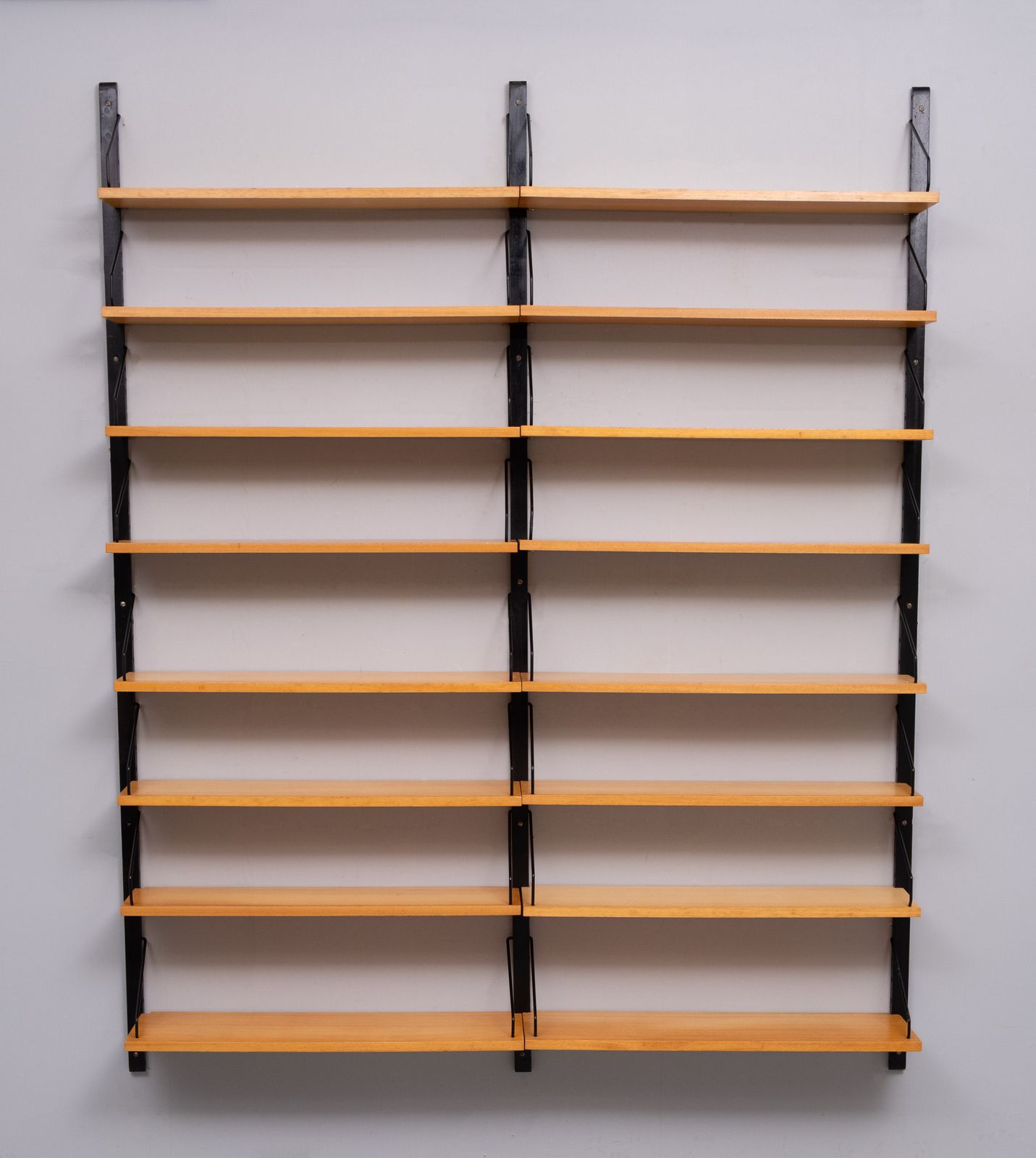 Poul Cadovius Royal System Beech Wood Bookcase 1960s photo Furniture