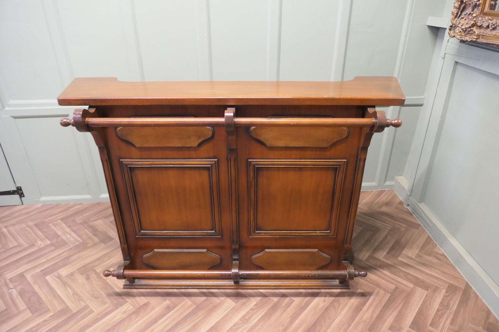 A Front Of House Country Oak Bar/Greeter photo furniture