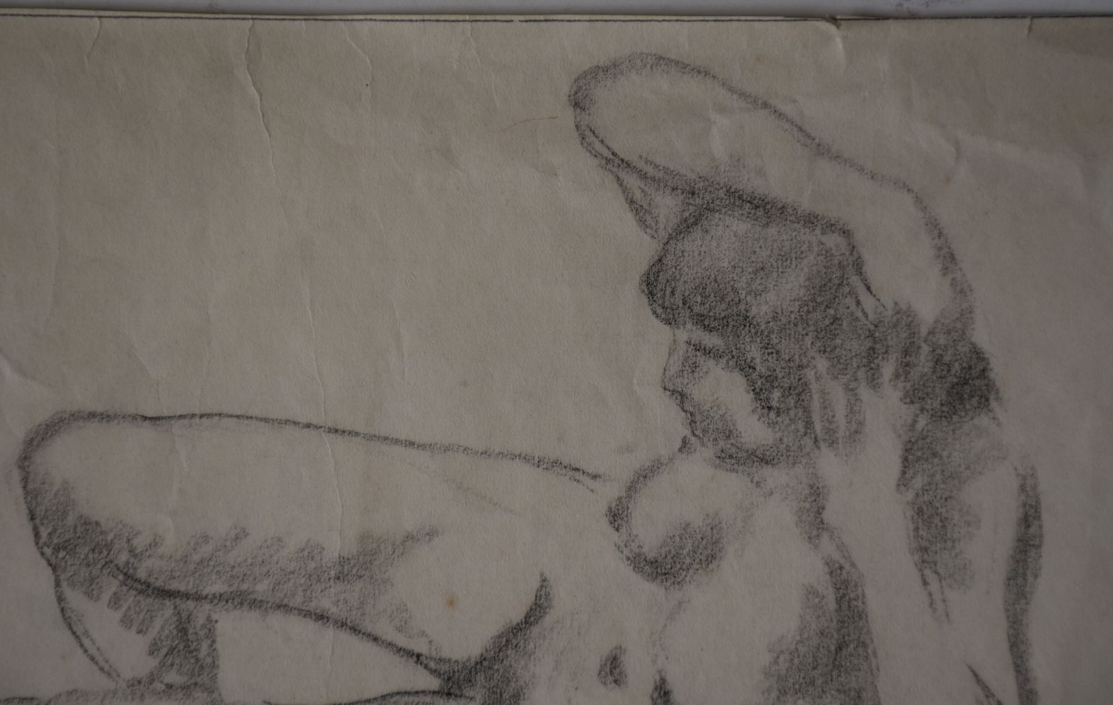 Joaquim Claret, Reclining Nude Woman (1914)   Claret Worked With Maillol photo Art