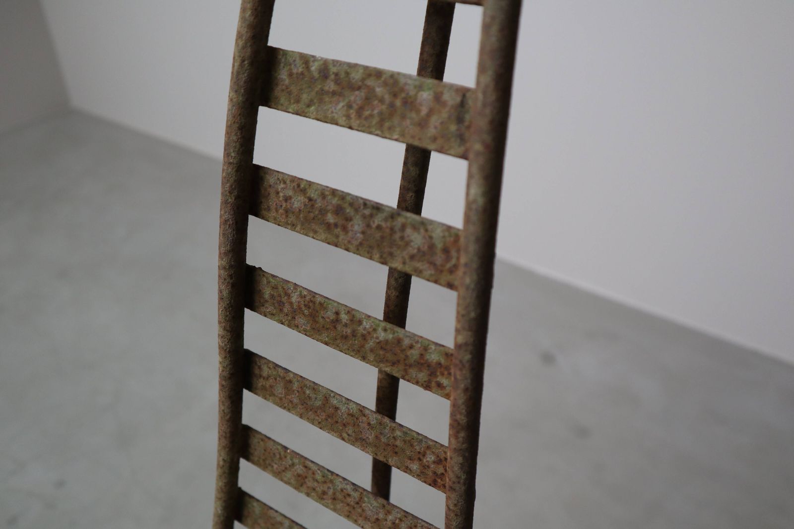 Furniture Set Of Three Sculptural Iron Chairs photo