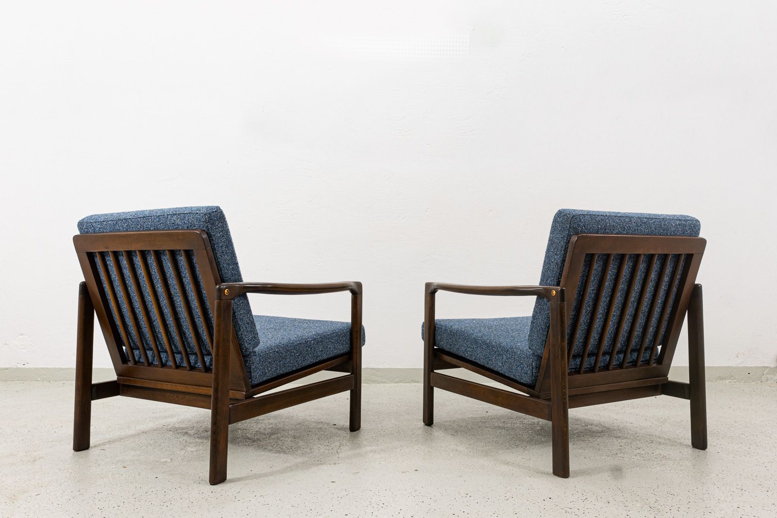 photo furniture Mid Century Armchairs By Zenon Bączyk, 1960's, Set Of 2