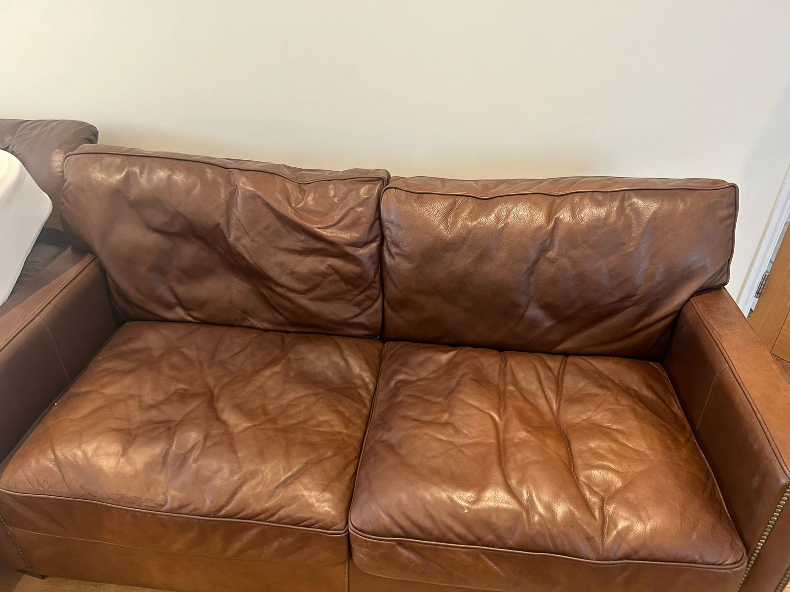 Timothy Oulton Sofas  1 X 4 Seater 1 X 3 Seater photo furniture