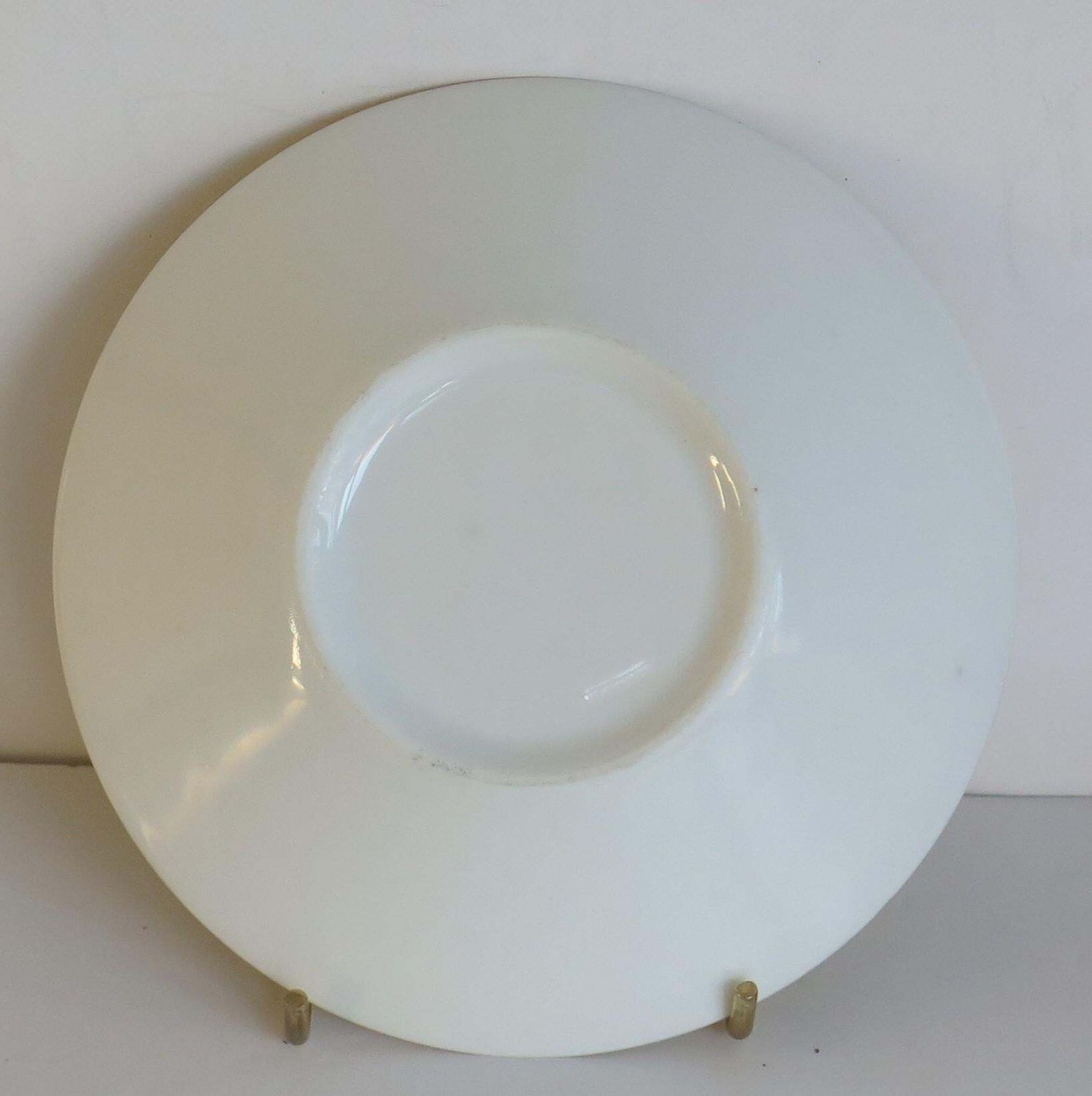 325.0 Old Paris Porcelain Coffee Can & Saucer Lemon Engrisaille, French Ca 1800 photo