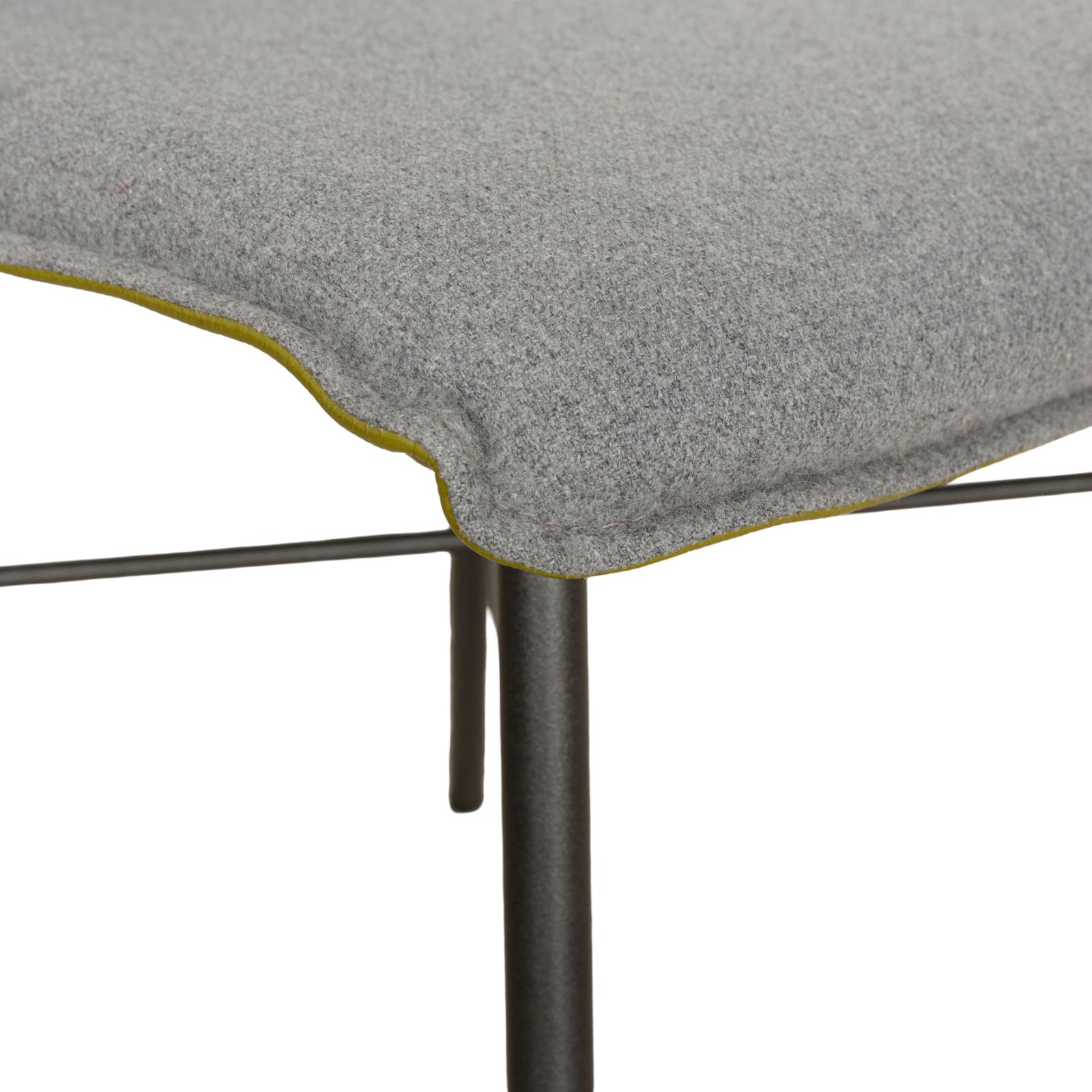6 Delige Set Bert Plantagie Joni Four Plus Eetkamerstoelen – Stof Grijs Groen photo Meubels