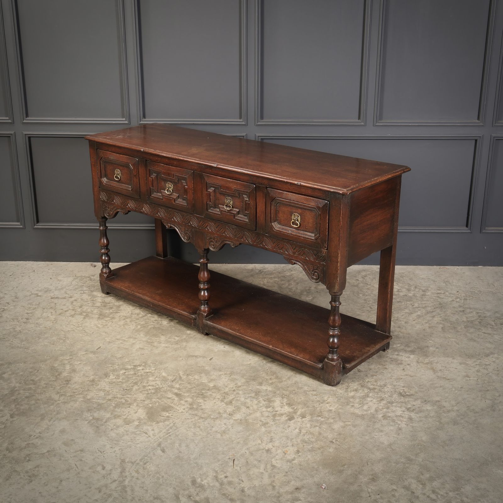 Rustic Oak Dresser Sideboard photo buy