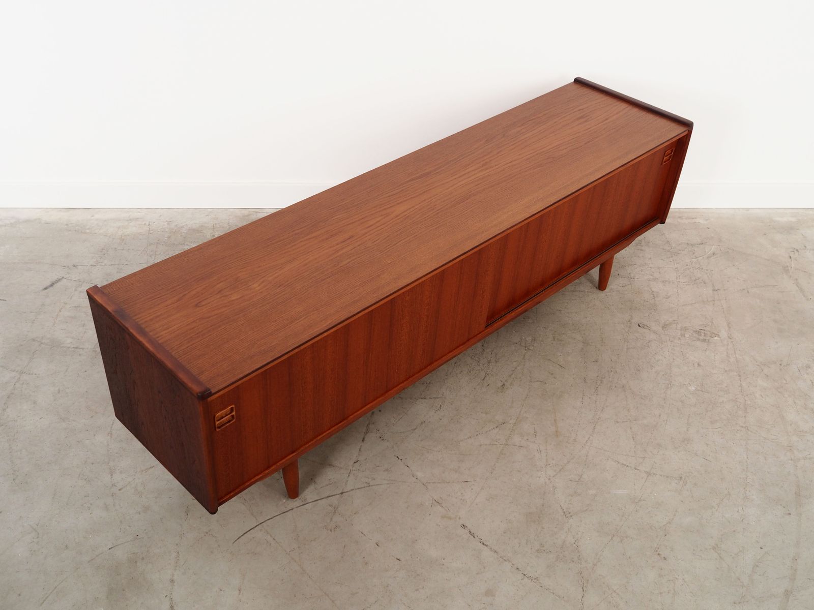 Teak Sideboard, Danish Design, 1970s, Manufacturer: Aerthoj Jensen & Molholm Herning photo vintage