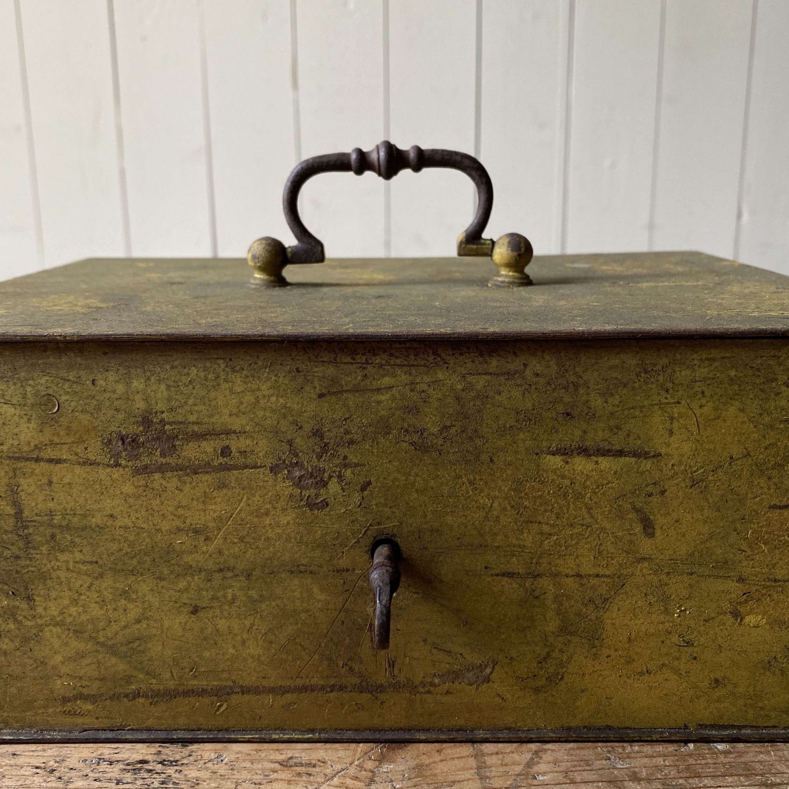 Home Decor Antique Strongbox photo