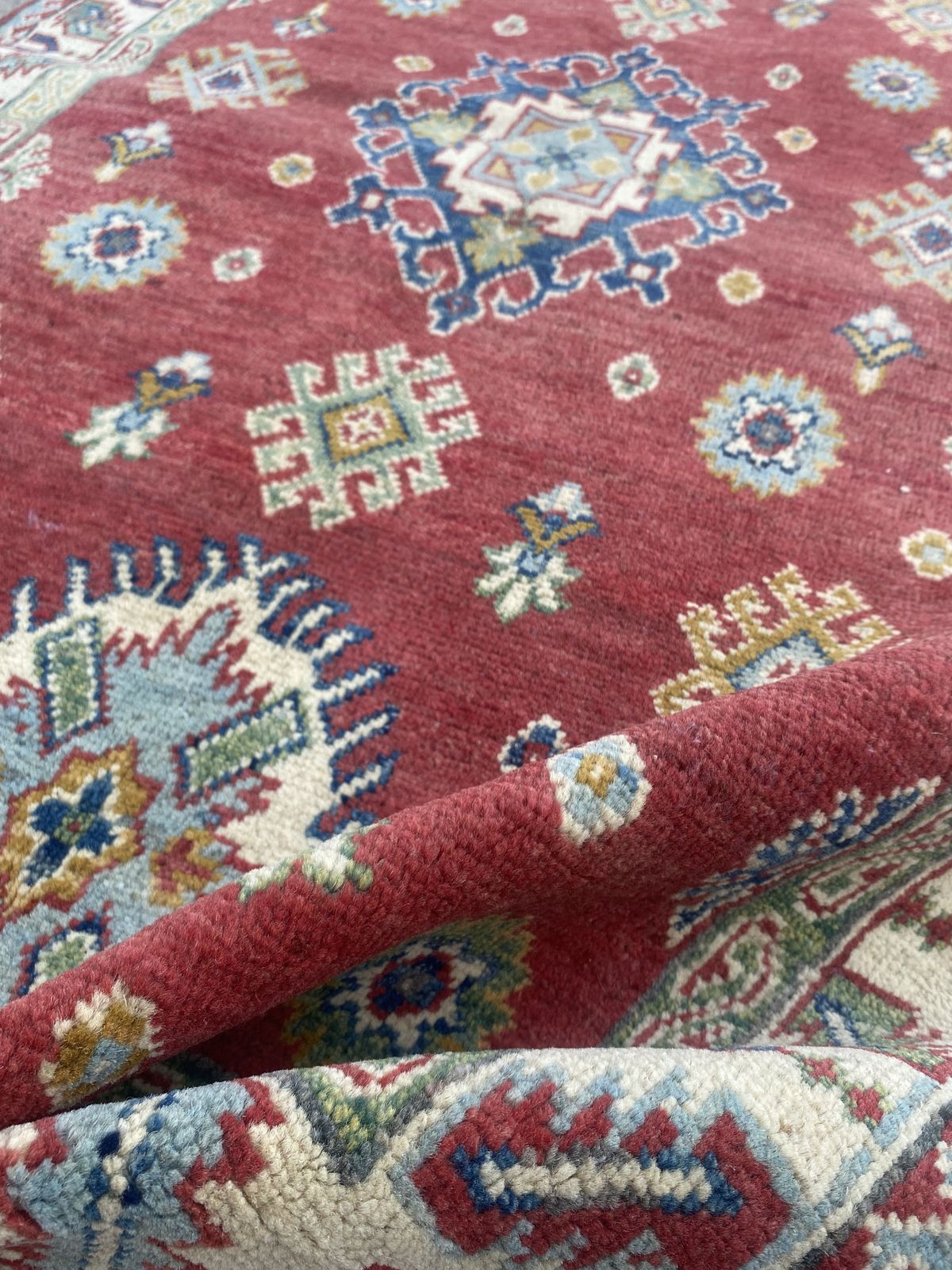 Red Oriental Kazak 3x5 Area Living Room Bedroom Rug photo Textiles