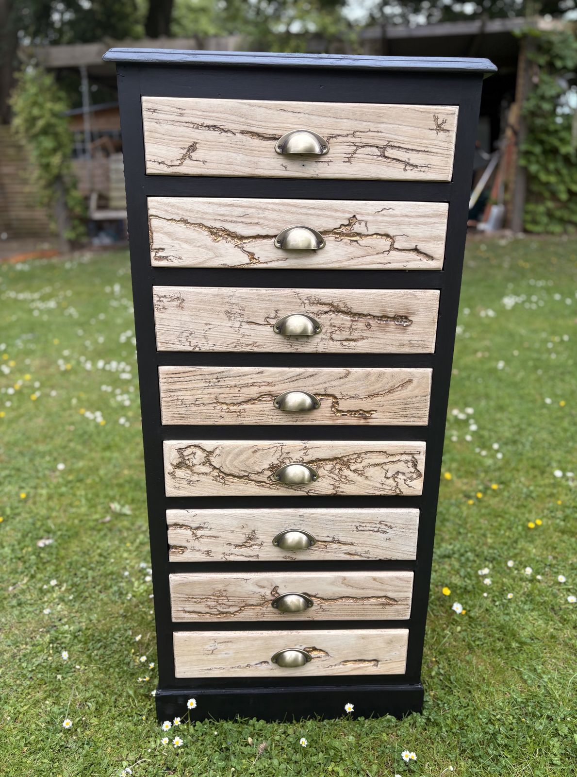 Bespoke Vintage Tall Pine Litchtenburg Design Fronts photo furniture