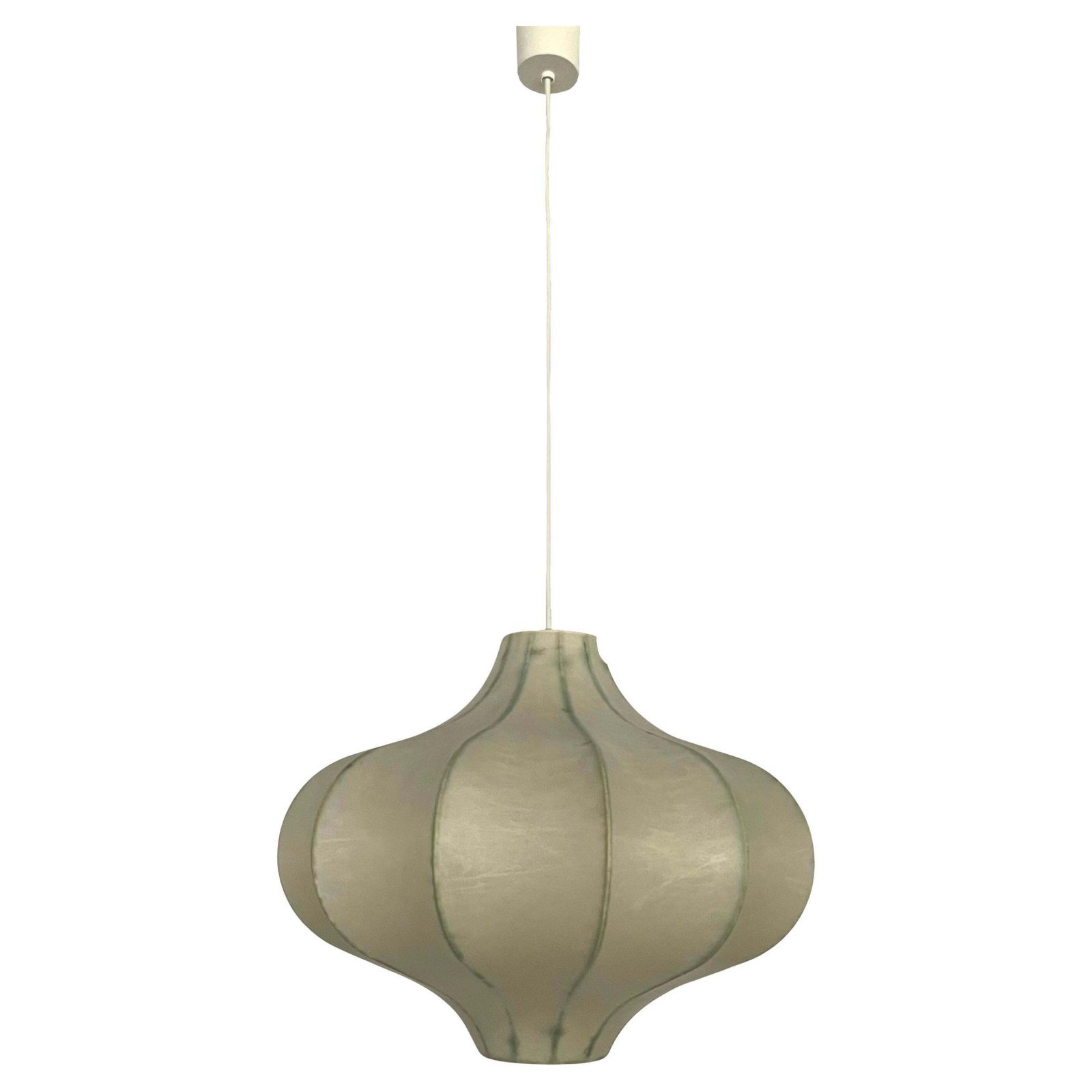 Mid Century German "Cocoon" Chandelier By Goldkant Leuchten, 1970s