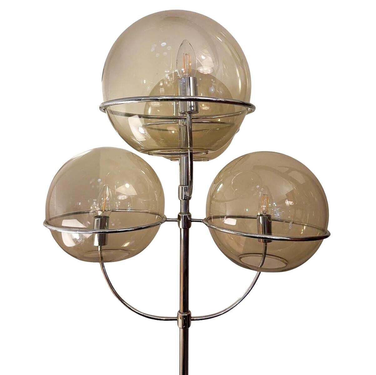 Large "Lyndon" Floor Lamp By Vico Magristtetti For Oluce, 1977 photo furniture