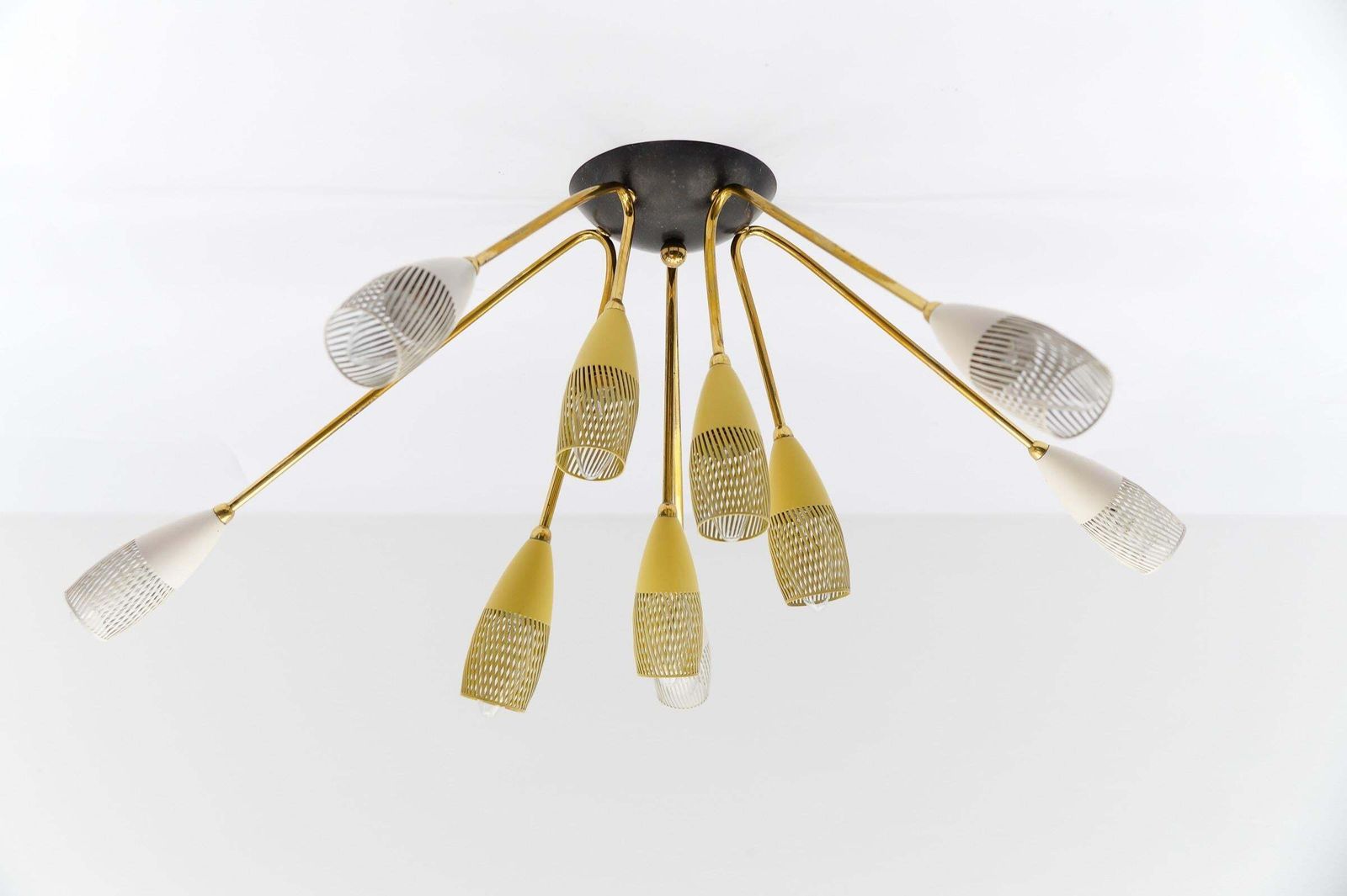 Sputnik Wall Or Ceiling Lamp In The Manner Of Arteluce, Italy, 1950s photo furniture