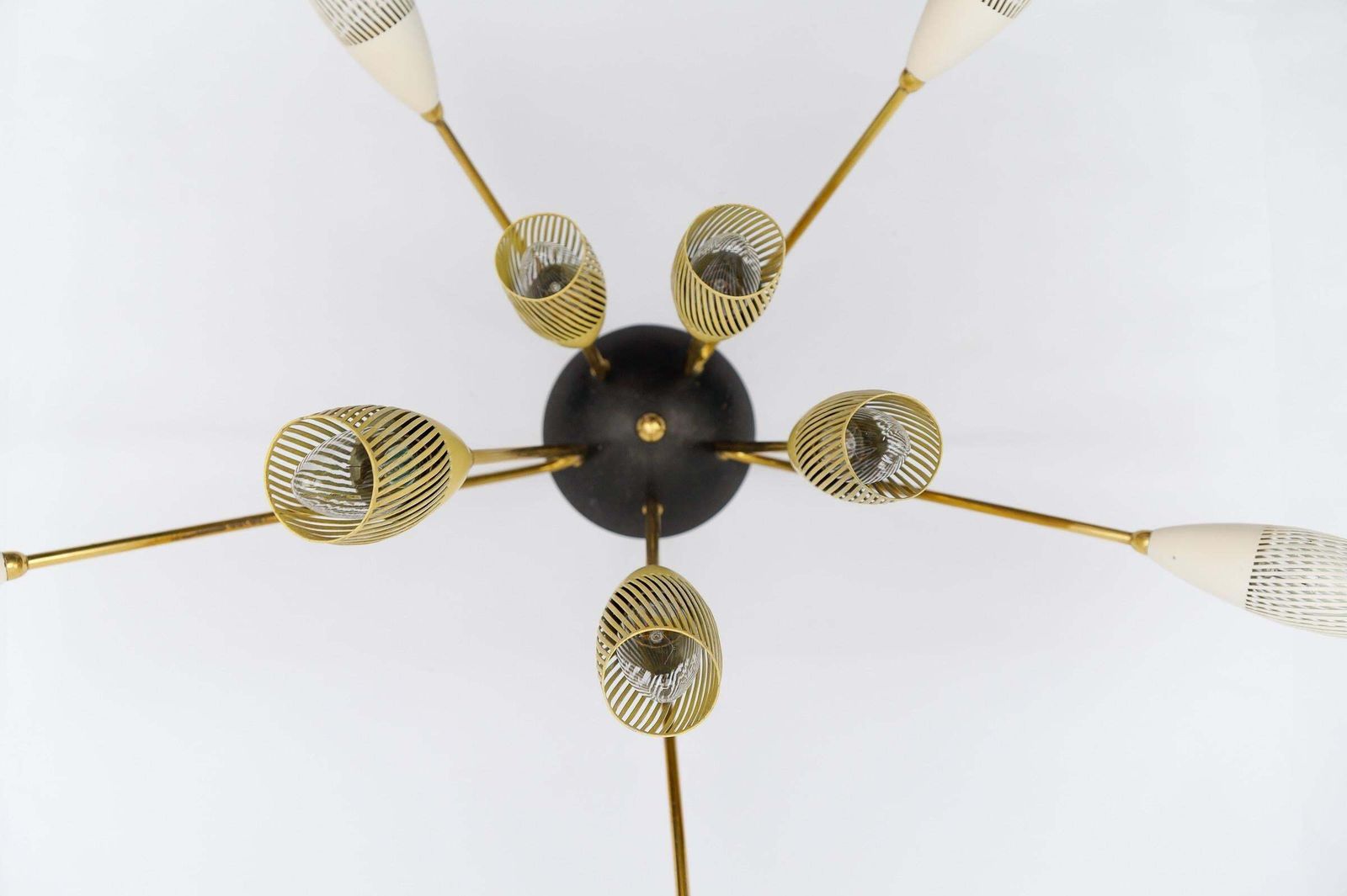 Lighting Sputnik Wall Or Ceiling Lamp In The Manner Of Arteluce, Italy, 1950s photo