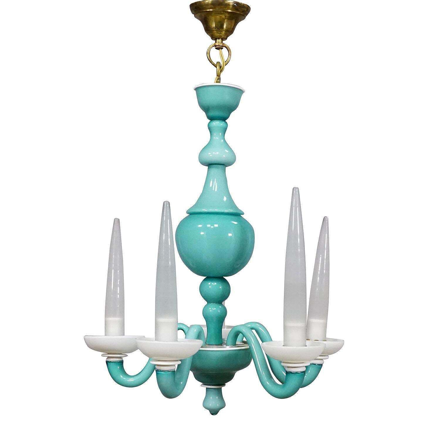 Murano Art Glass Chandelier By Gio Ponti For Venini 1940s photo furniture