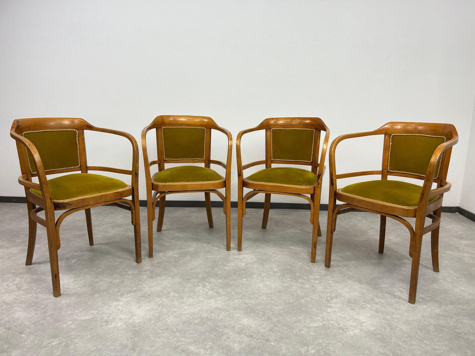 Art Deco Seating Group By Otto Wagner photo vintage