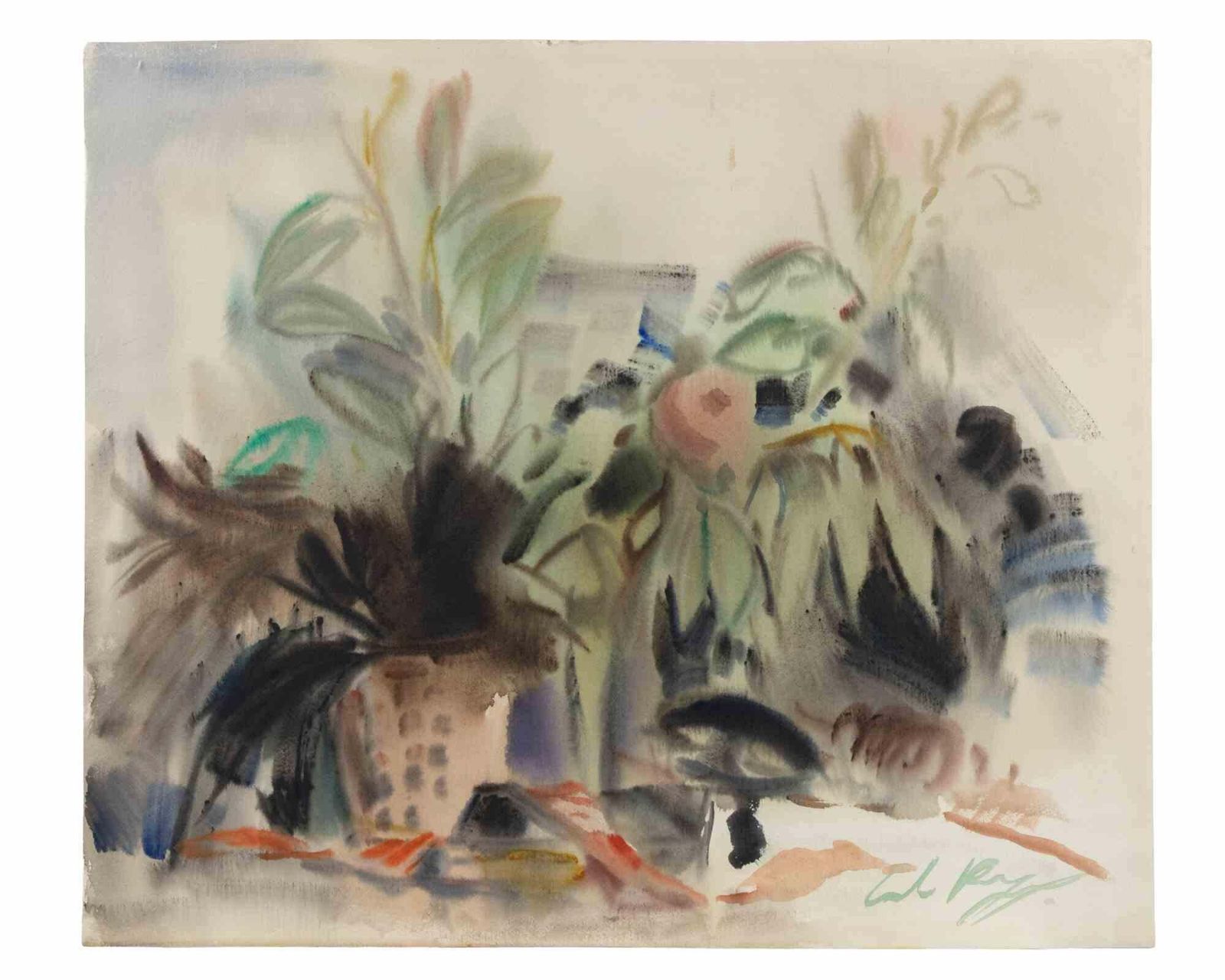 Carlo Ravagnanstill Life   Drawing By Carlo Ravagnan   1970s1970s photo for sale