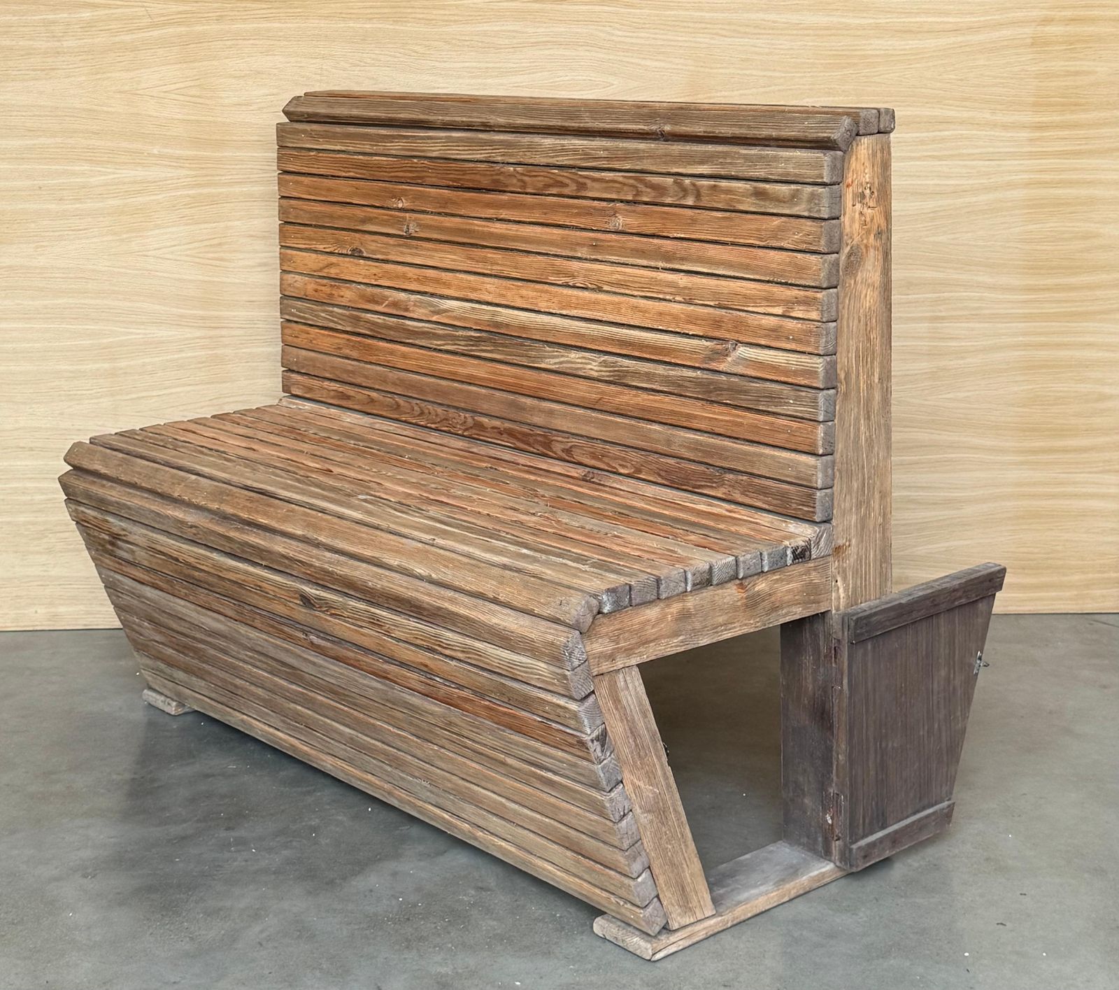 Mobilier Paire de bancs en pin massif « Mobila » photo