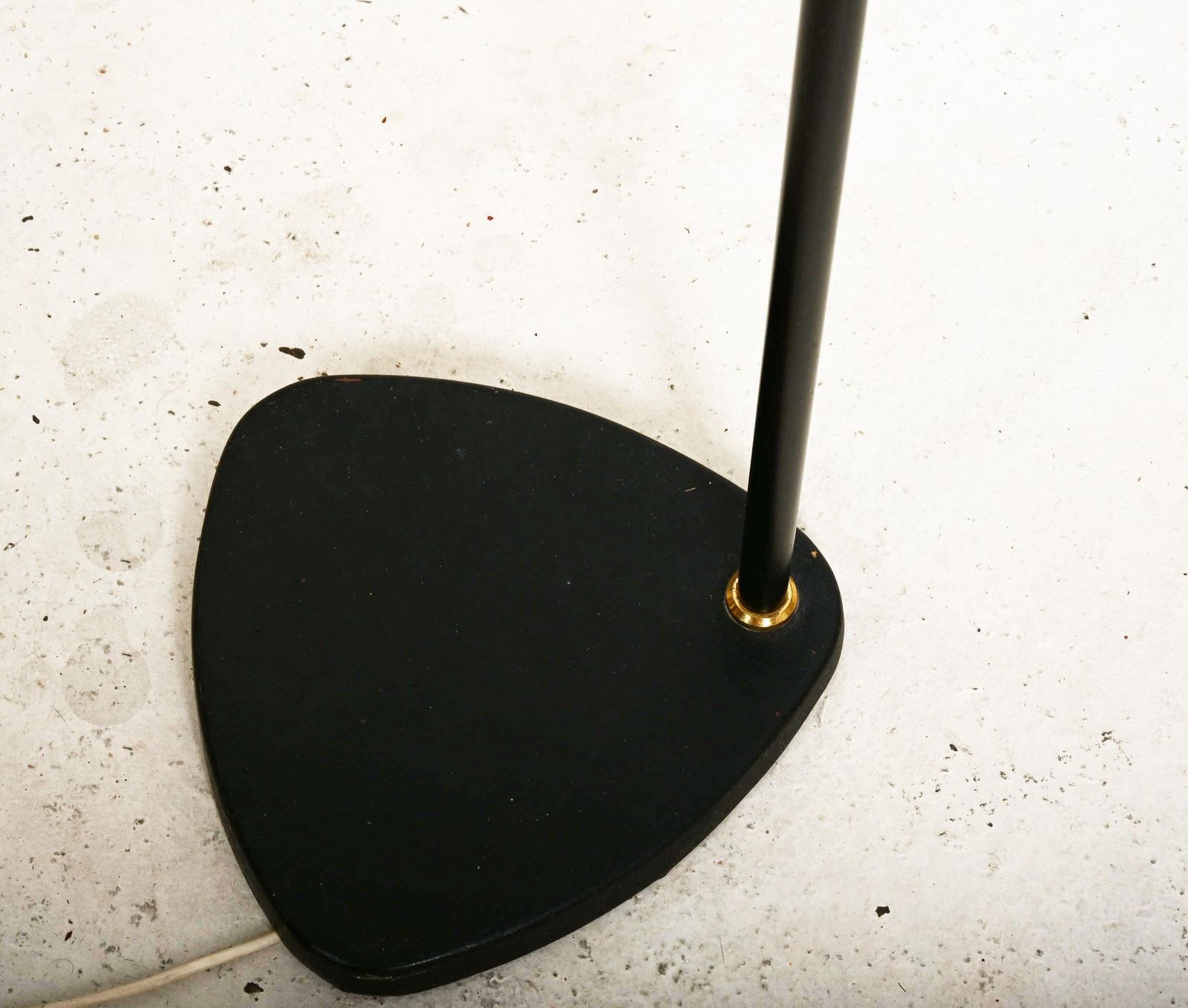 Lighting Kalmar Floor Lamp 'Pelican' Mod. 2097, Height Adjustable, Brass Black Iron, 1960 photo