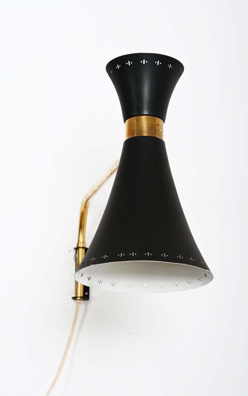 Brass Swivel Mounted Wall Lamp By Ewa photo Lighting